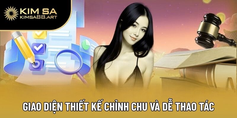 Trang Chủ 34 Giao diện thiết kế chỉnh chu và dễ thao tác