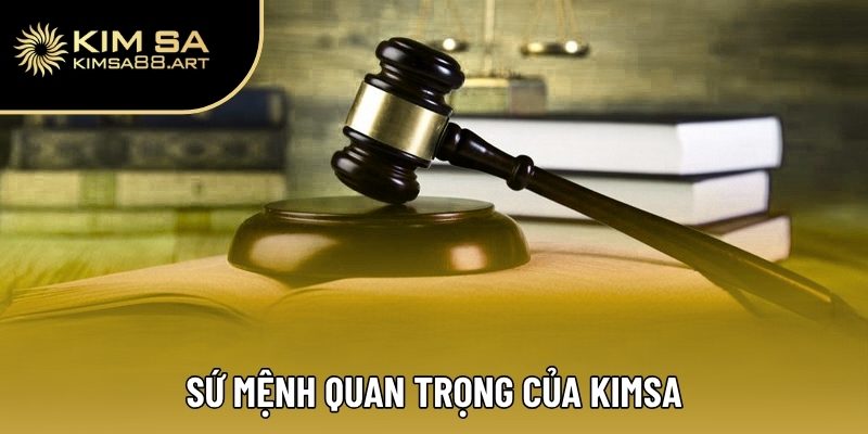 Trang Chủ 33 Sứ mệnh quan trọng của Kimsa